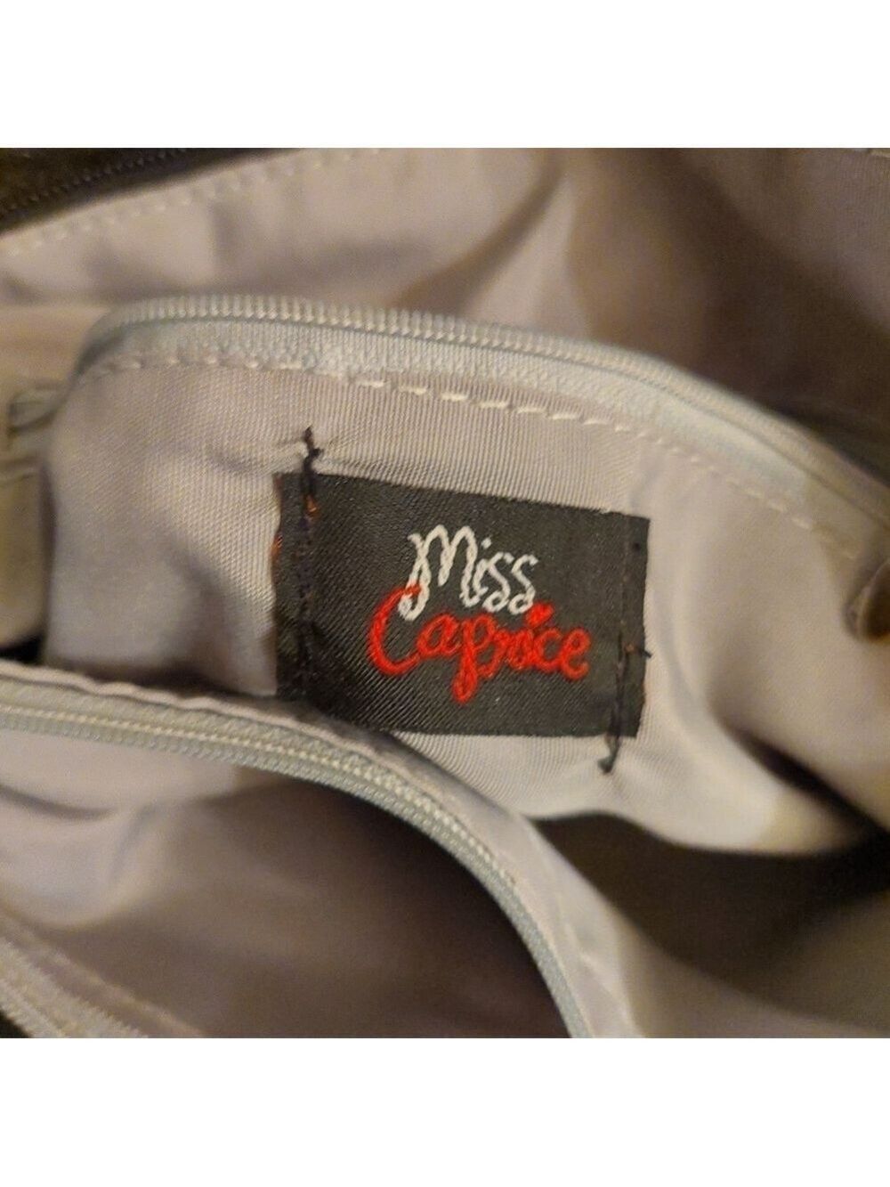 Miss Caprice Gray Gradient Handbag/ Purse - Picture 13 of 16